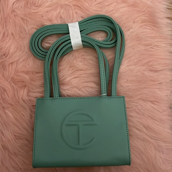 Telfar Handbags - Small Sage Telfar